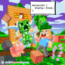 Minecraft - Weekly programming webcomic
