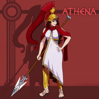 Athena Idle Animation