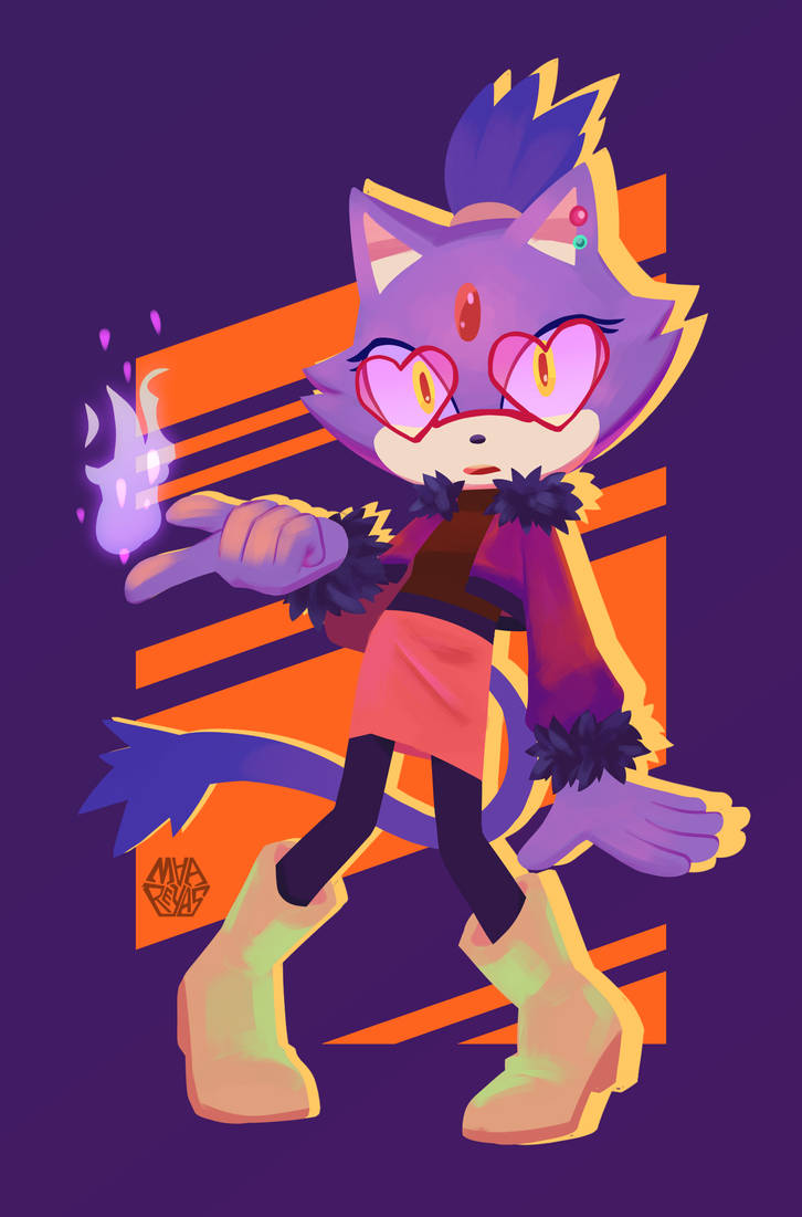 Blaze Keyed Deviantart Blaze by Maareyas on DeviantArt