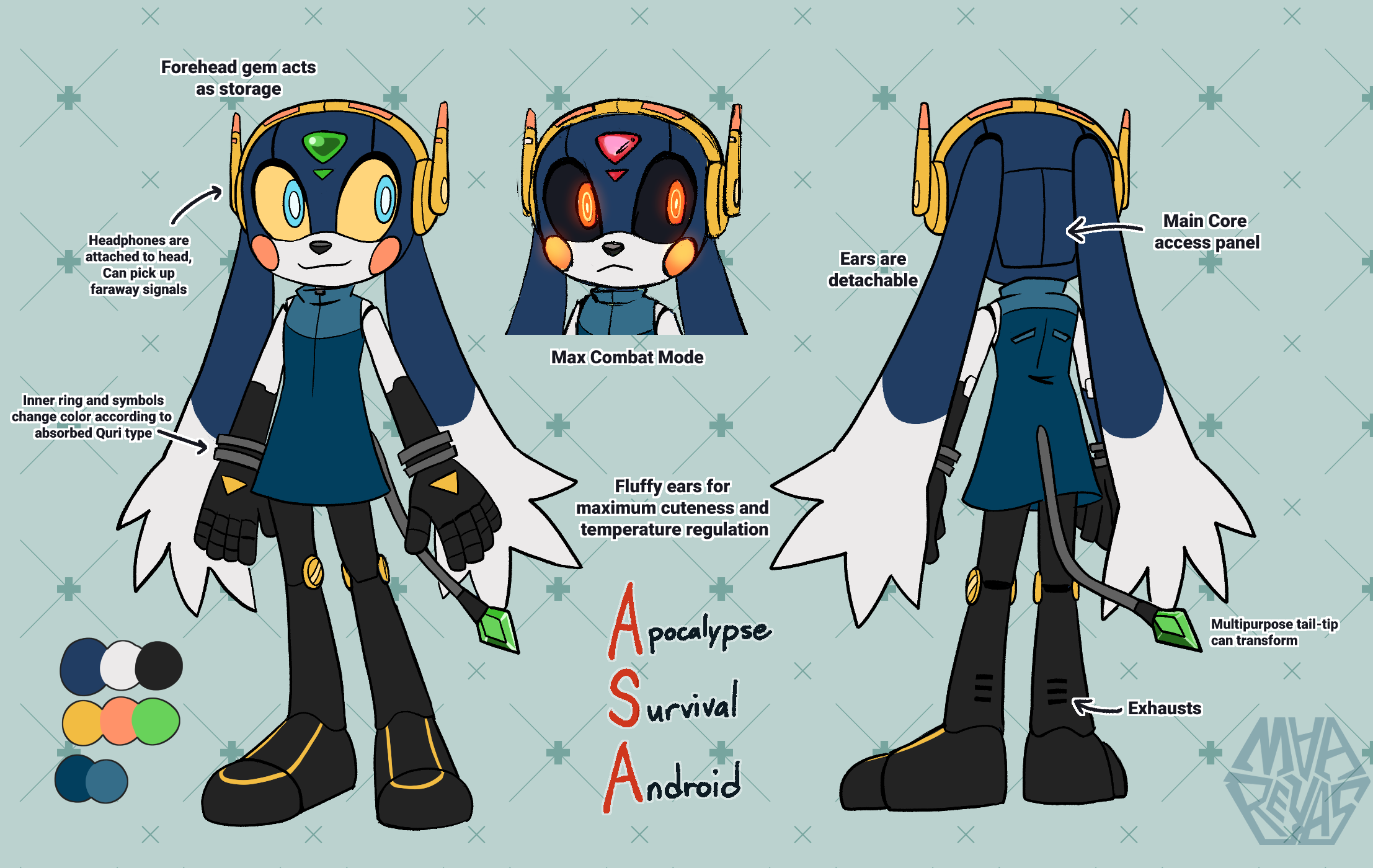 Asa - Character Sheet by Maareyas on DeviantArt