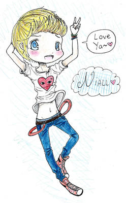 AT- Niall Horan Chibi~!