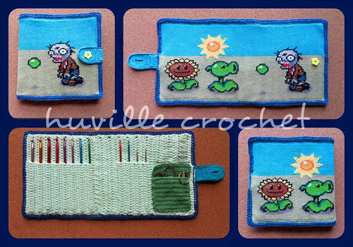 Plants vs Zombies Crochet Hook Case