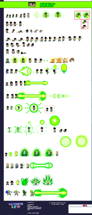 Ikari Broly Shirtless Sheet (Ulsw2)