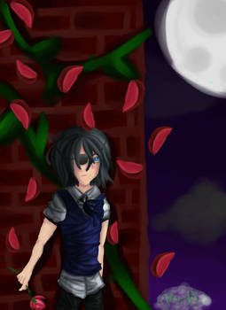 Rose Petals Falling -Ciel-