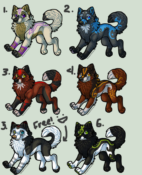 Wolf Adopts 3- NEW PRICES!