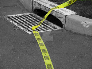 Map of Caution Tape