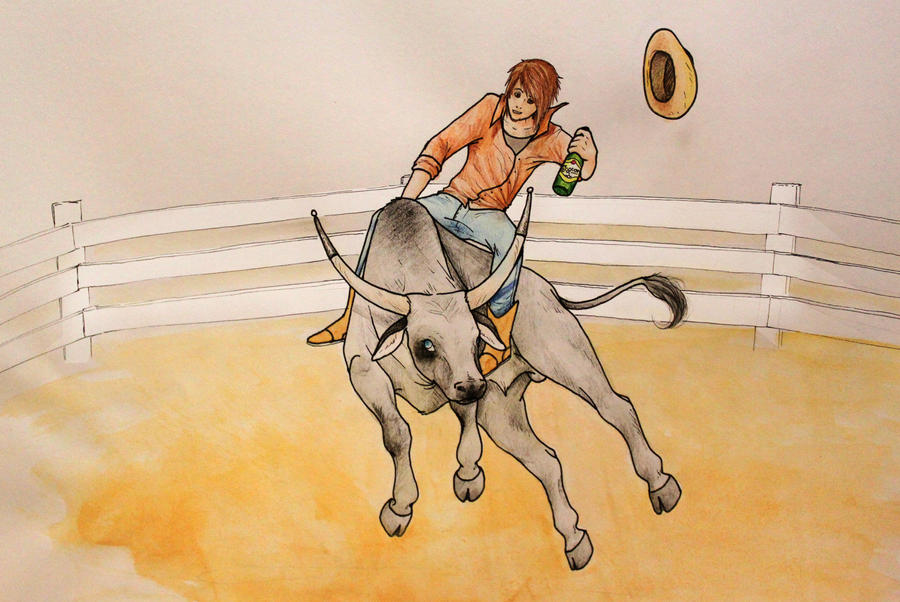 Rodeo Ride Deviantart rodeo and beer by dat-inu on DeviantArt