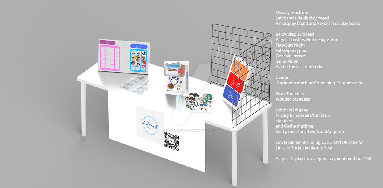 Artist Alley Display By Korilassical On Deviantart Artist Alley Display By Korilassical On Deviantart