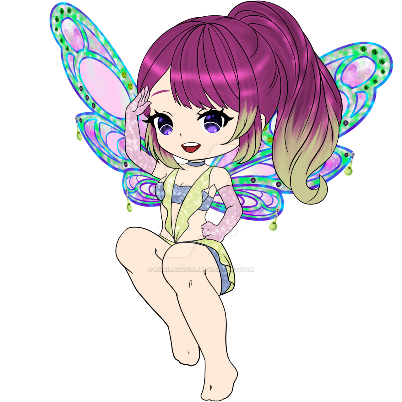 Chibi Roxy Roxy Chibi Enchantix by Korilassical on DeviantArt