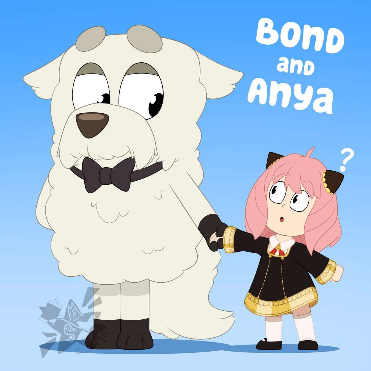 Bond And Anya By MurpheyStuffs On DeviantArt bond-and-anya-by-murpheystuffs-on-deviantart