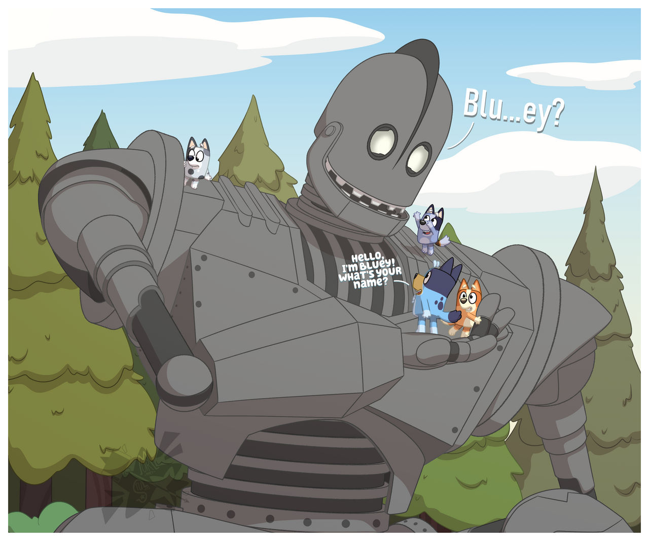 (Comm) Heelers and the Iron Giant