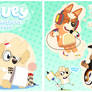 Bluey Commissions Open for January 2025!
