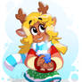 Dear Christmas Noelle being cute.