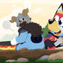 (Comm) Senshi and Bandit Cooking