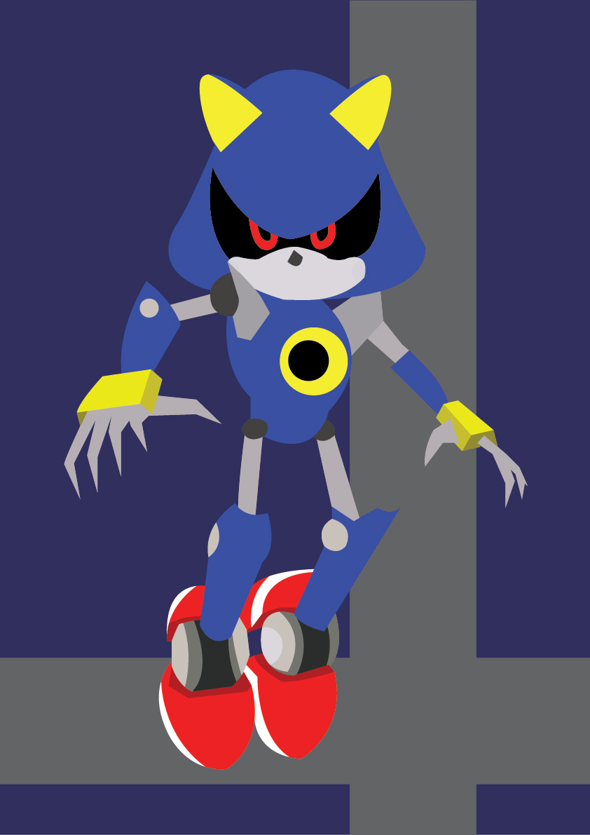 Metal Sonic by tinyDiamondowo on DeviantArt