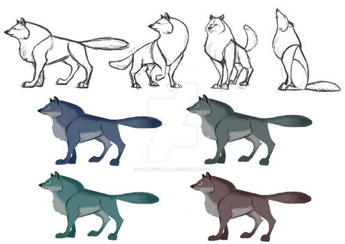 Creature Design - Wolves