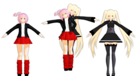 [MMD NC] Utau and Amu