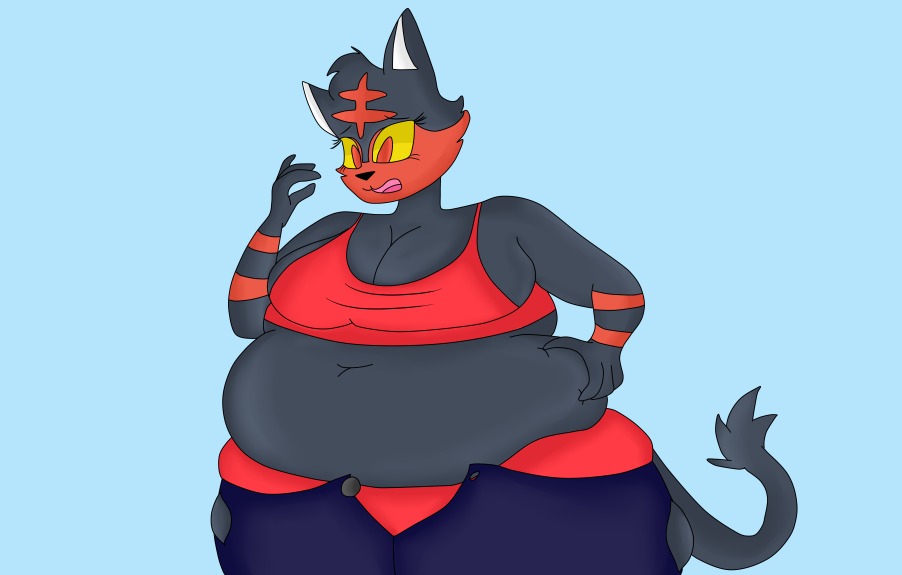 Chubby litten [ART TRADE]