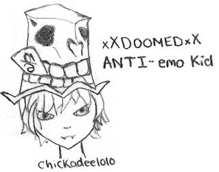 xXDOOMEDxX ANTI-emo Kid