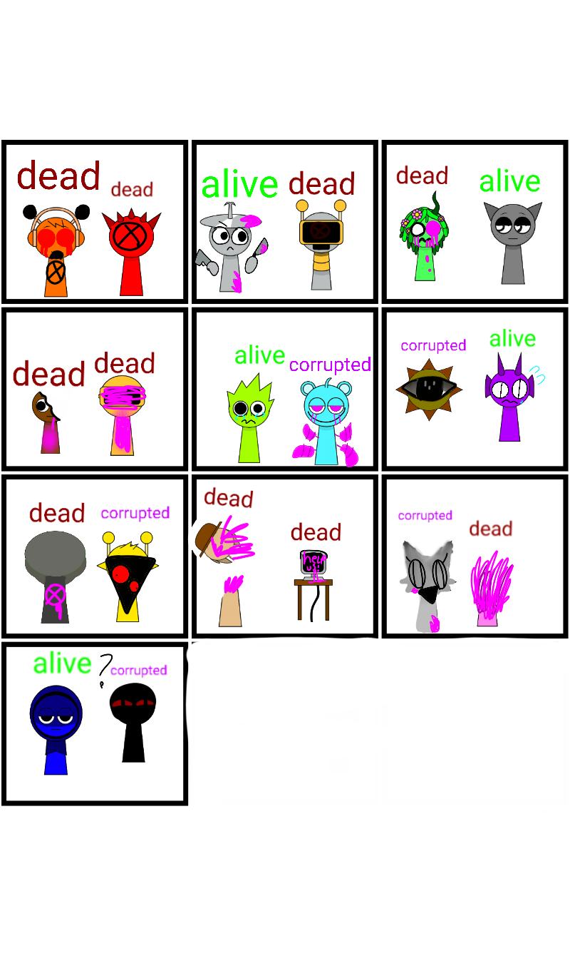 Sprunki infected au by foursworld444 on DeviantArt
