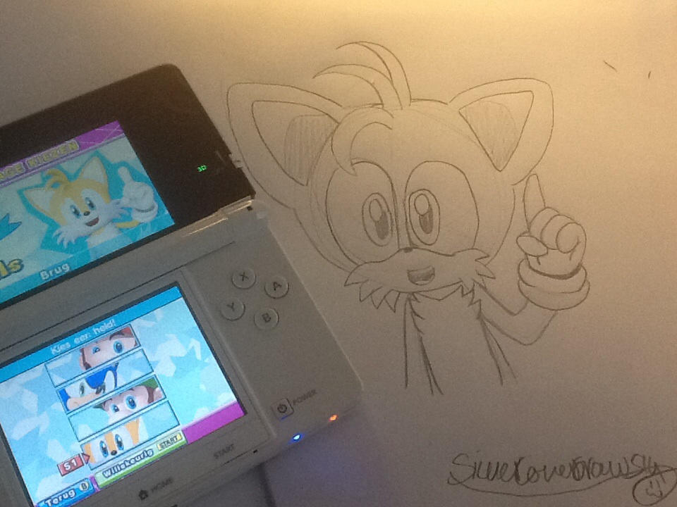 Tails Ds tried to redraw Tails from 3DS by Arty-Sylvi-14 on DeviantArt