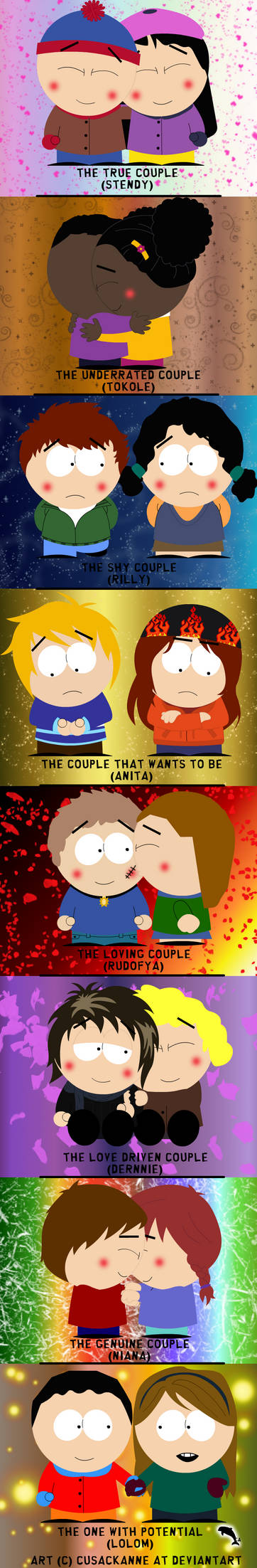 Valentines Day - South Park Couples~