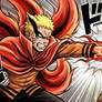 Baryon Mode Naruto Vs Fleetway Sonic Manga Panel