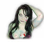 My New Tattoo Zombie  Chick