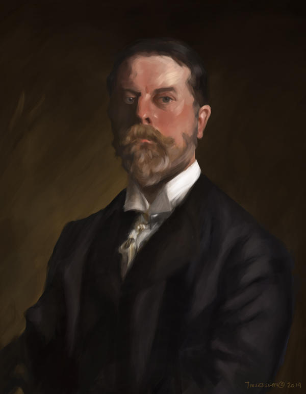 Study after Sargent's Auto-portrait