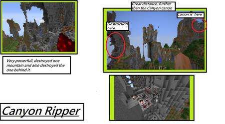 Canyon Ripper (Minecraft TNT Canon)