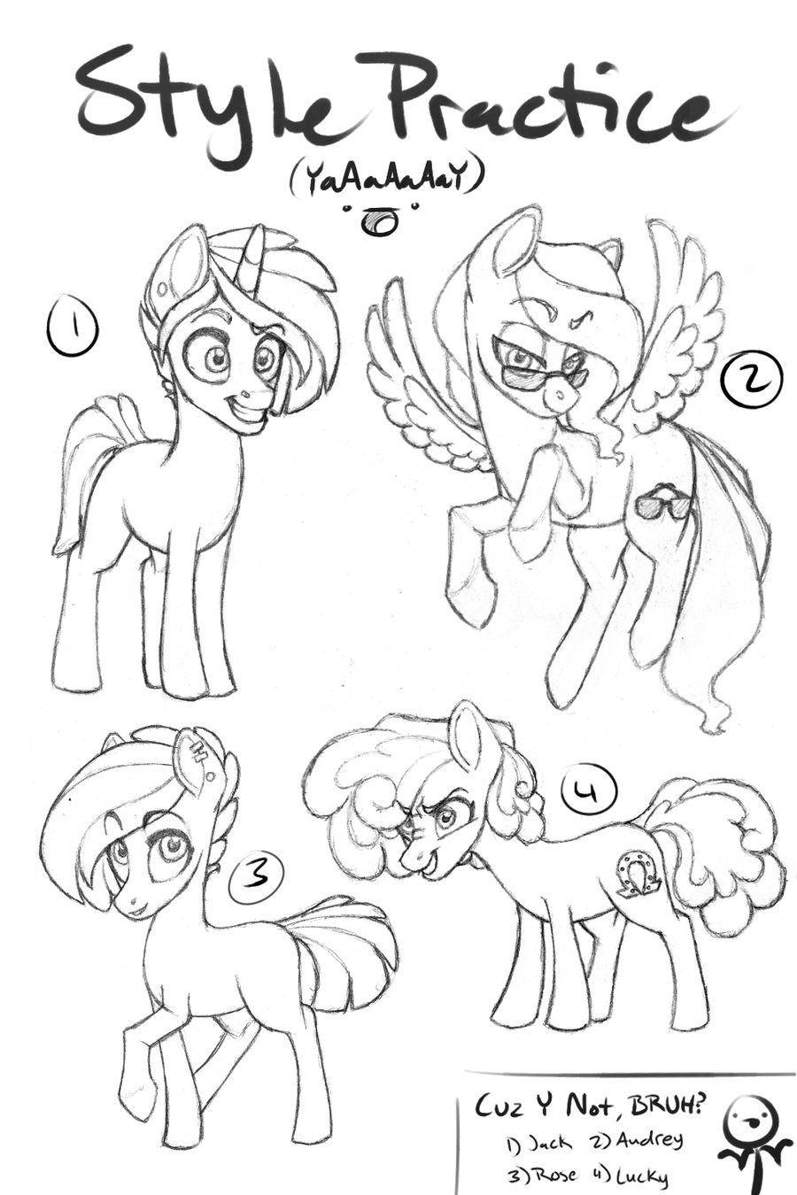 MLP Style Practice by 26Element on DeviantArt