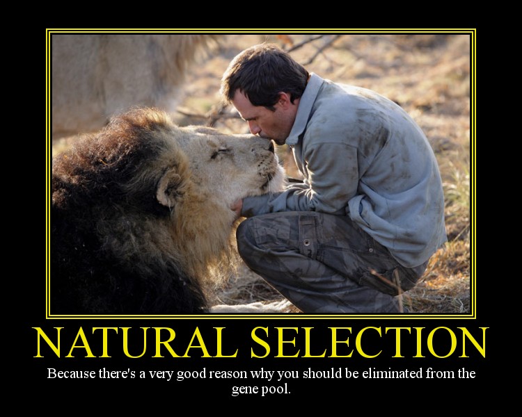 Natural Selection Motivational Poster