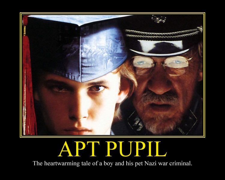 Apt Pupil Motivational Poster