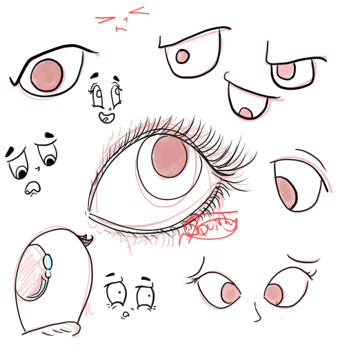 Toon eye practice by FlailingSquishy on DeviantArt
