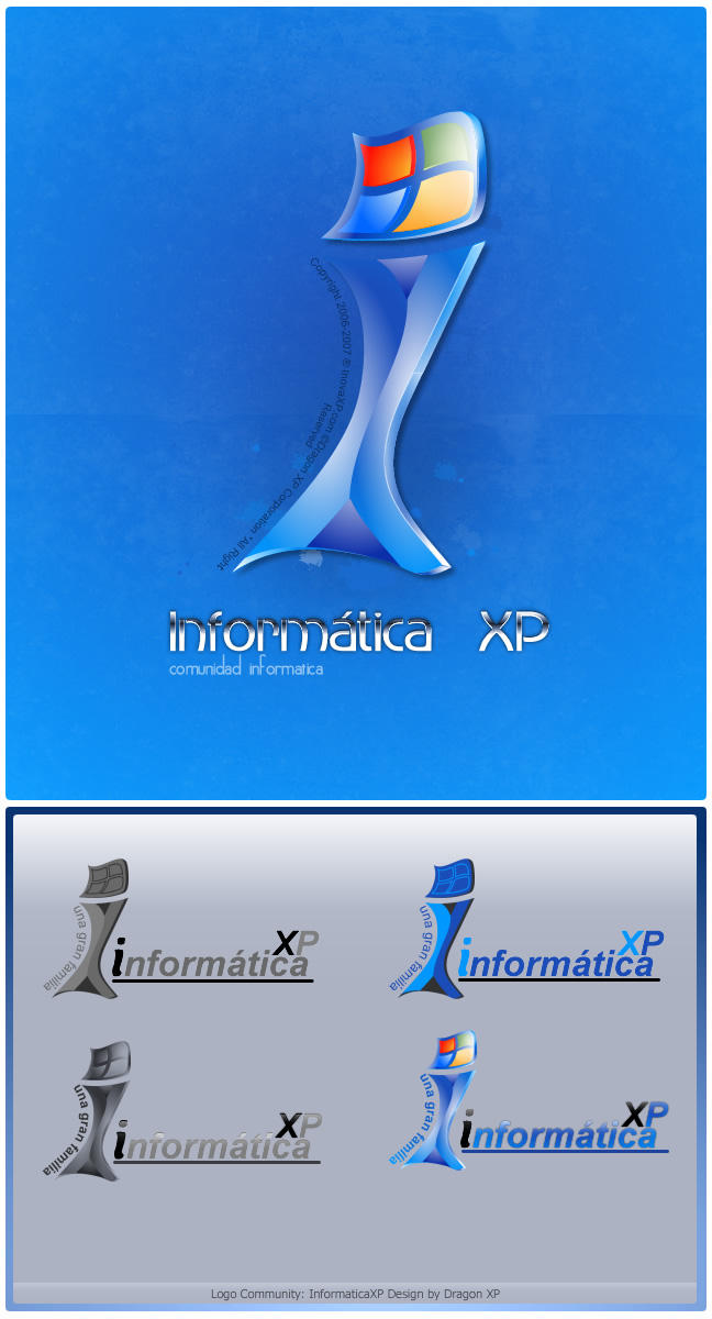 Xip Informatica Logo InformaticaXP by DragonXP on DeviantArt