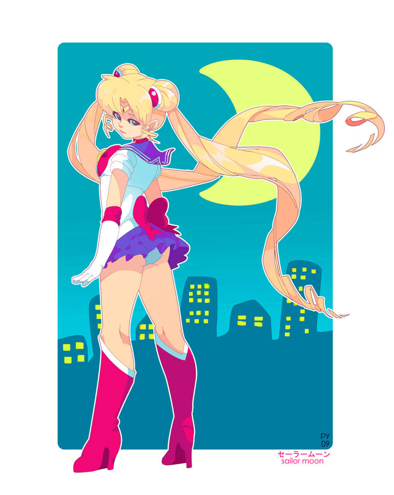 sailor moon by pyawakit