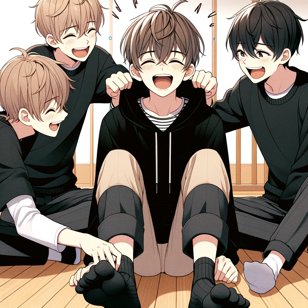 Anime Male Tickling Scene 25 by cooler1234liker on DeviantArt