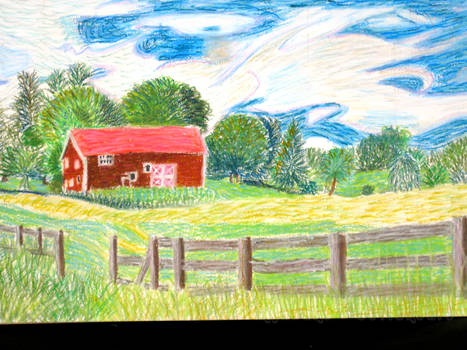 Van Gogh Style NY Country