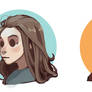 Portrait badges