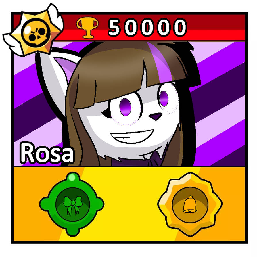 Rosa in Brawl Stars by Snowey64 on DeviantArt