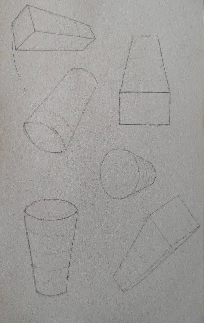 Shape practice sketches by davagueone on DeviantArt