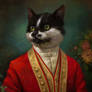 The Hermitage Court waiter cat