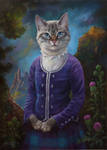 Lilou. Commission Oil painting