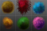 FUR realistic brushes for Photoshop test by EldarZakirov