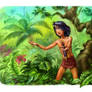Mowgli Illustrations for the Dreamsland book