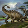 Ankylosaurus vs. T-Rex