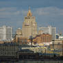 Moscow. View to the Ministry of foreign Affair