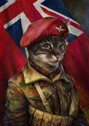 The Trooper Cat by EldarZakirov