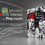 INK. 63 Procreate Brushes for realistic Inking