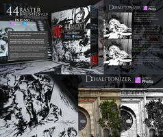 INK.v.2.0: 44 brushes for Affinity + Dehalftonizer